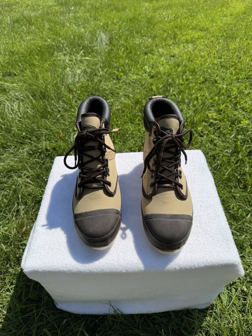 Vintage Pro Line Men's Size 9 Wading Boots Canvas Felt Sole.
